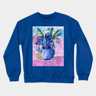 Bouquet of Delicate Spring Flowers Crewneck Sweatshirt